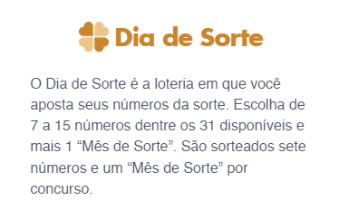 Dia de Sorte
