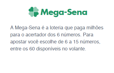 Mega Sena