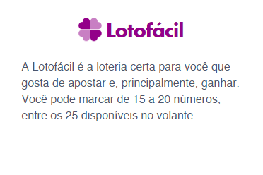 lotofacil